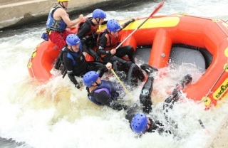Be prepared to get wet